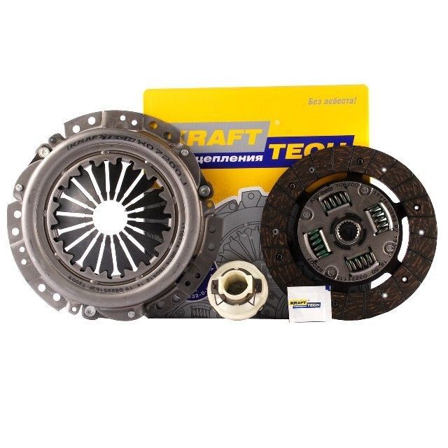 

Сцепление В Сборе (Кмпл.) Lada 2101-07, 2121-23 1.3-1.7 KraftTech арт. W18200G