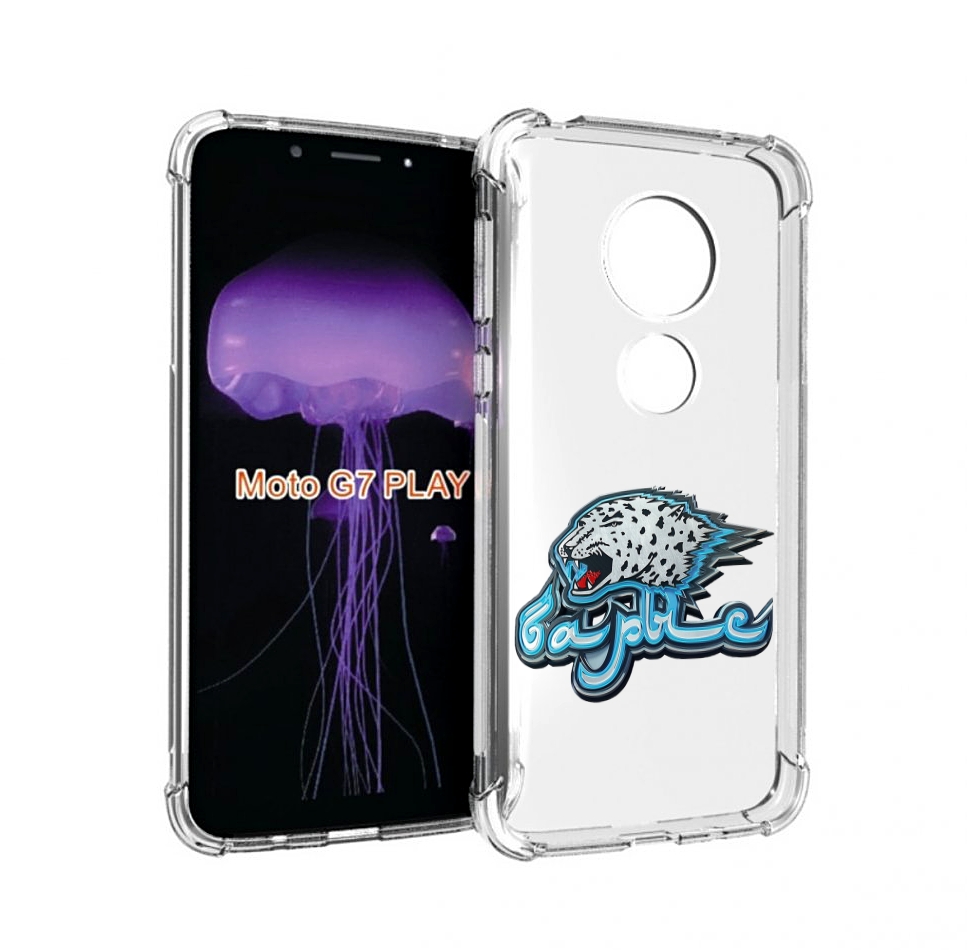

Чехол MyPads хк барыс нур-султан копия для Motorola Moto G7 Play, Прозрачный, Tocco