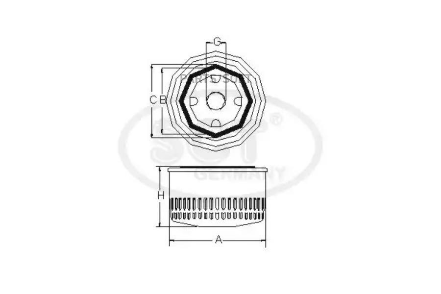 

Фильтр масляный ВАЗ 2108 Mannol SCT