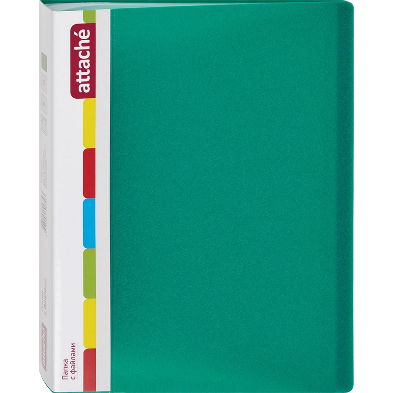 

Папка файловая ATTACHE KT-40/07 зеленая Россия, (2шт.), Зеленый