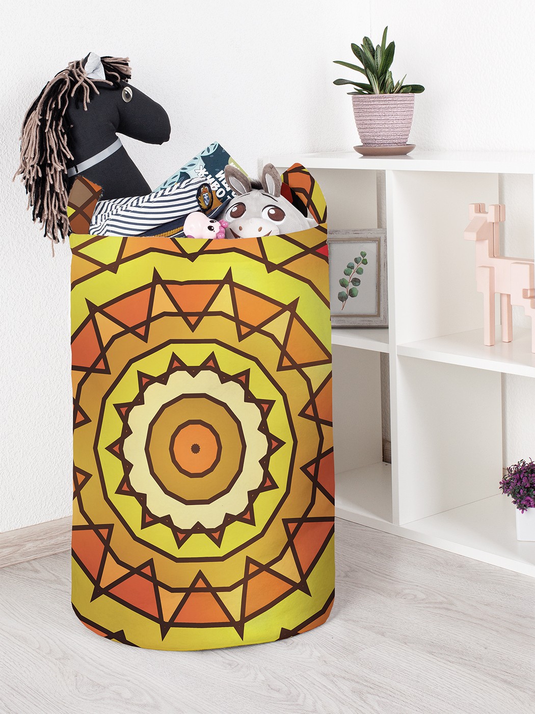 

Корзина для игрушек JoyArty 40x60 см toba_18626_L, Желтый