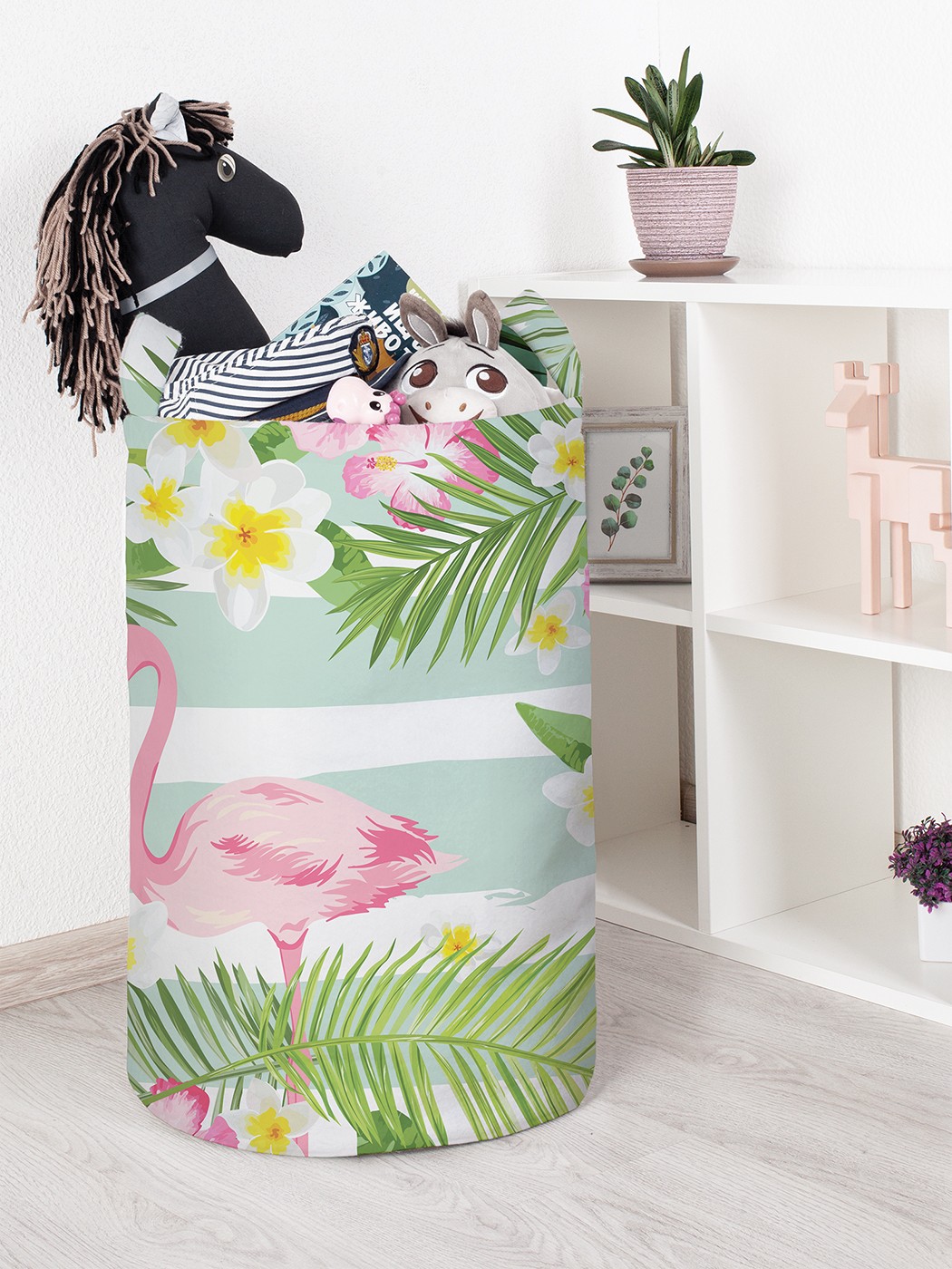 

Корзина для игрушек JoyArty 40x60 см toba_14665_L, Розовый