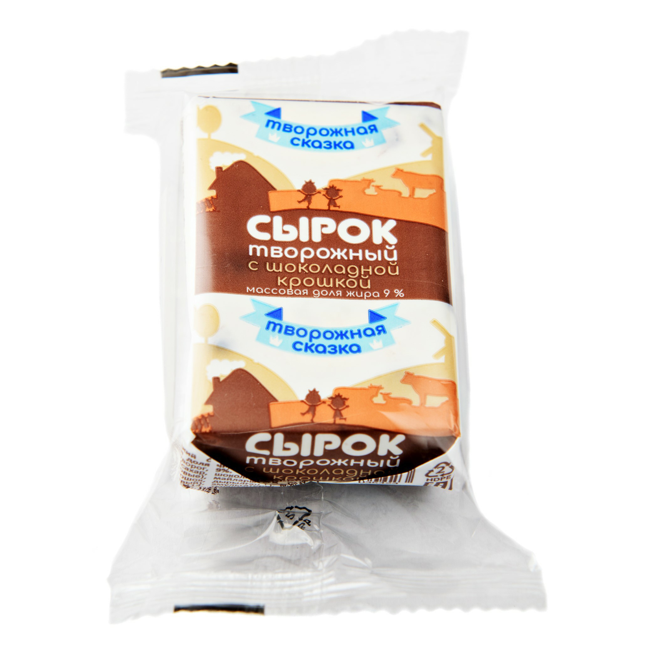 

Сырок творожный Творожная сказка с шоколадной крошкой 90 г