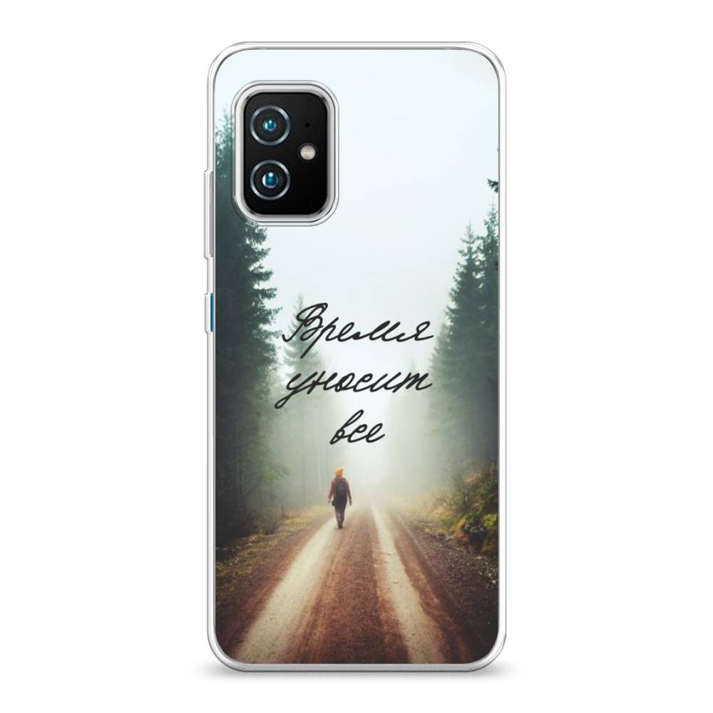 фото Чехол awog "время уносит все" для asus zenfone 8