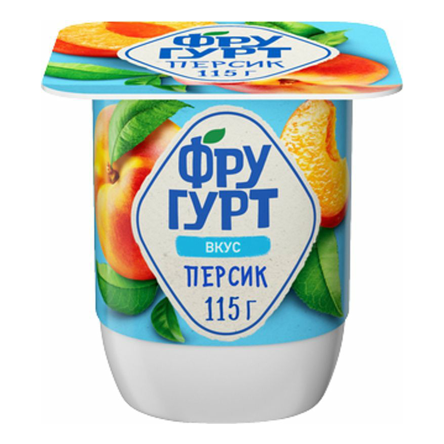 

Йогуртный продукт Фругурт персик 2,5% 115 г