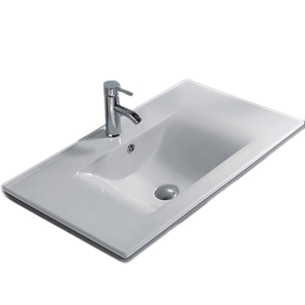 

CeramaLux Раковина CeramaLux YJ807-70 врезная, Белый