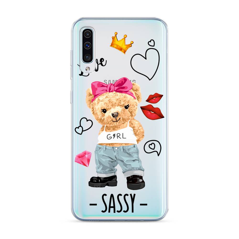 

Чехол на Samsung Galaxy A30s "Sugar Mommy", Голубой;белый;розовый, 28850-6