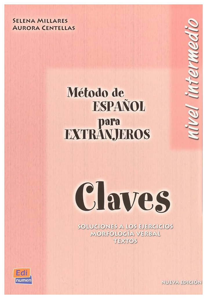 

Metodo de espanol para extranjeros Nivel intermedio Libro de claves
