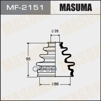 

MASUMA 'MF2151 Пыльник ШРУСа 95X111X28 TOYOTA RAV4 ACA3#/ALA3#/GSA33/ZSA3# 05-13 1шт