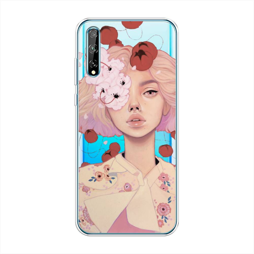 

Чехол Awog на Huawei Y8p "Цветочная анархия", Бежевый;розовый;красный, 6103450-7