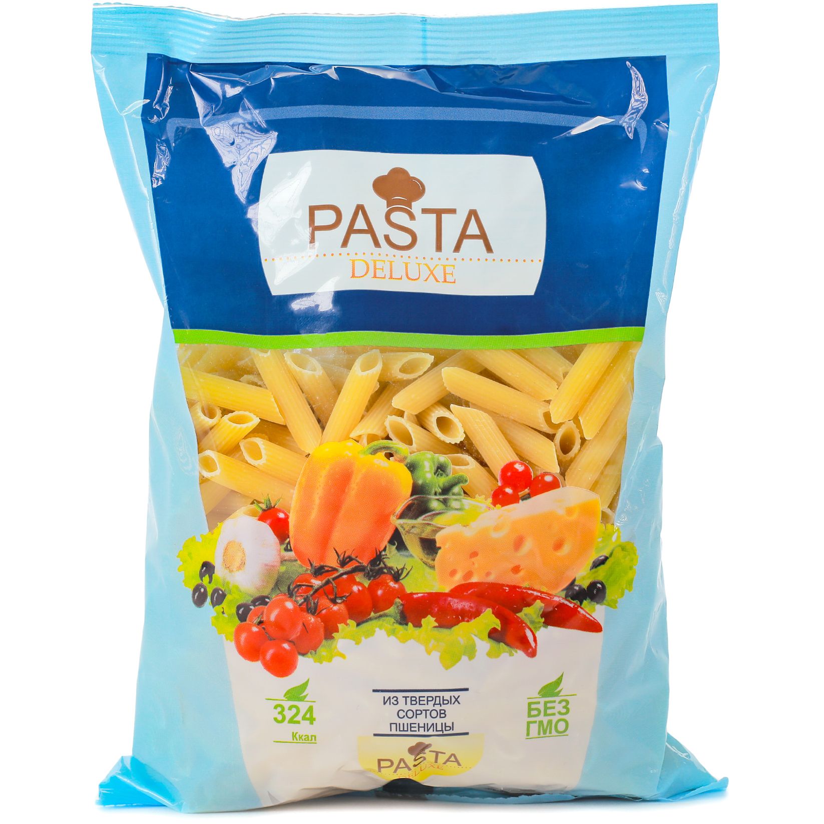 

Макаронные изделия Pasta Deluxe Перья рифленые группа А 900 г