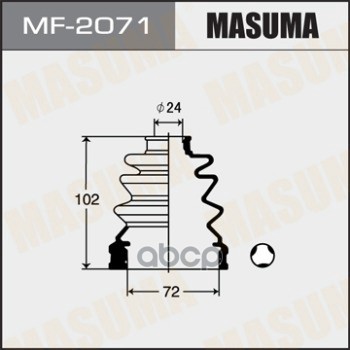 

MASUMA 'MF2071 Пыльник ШРУСа внут.NISSAN PRIMERA P10 90-95 1шт