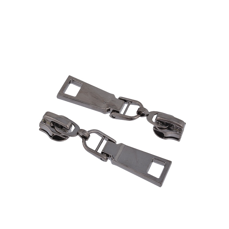 

Замок-автомат MaxZipper тип 5 10 шт, Серебристый
