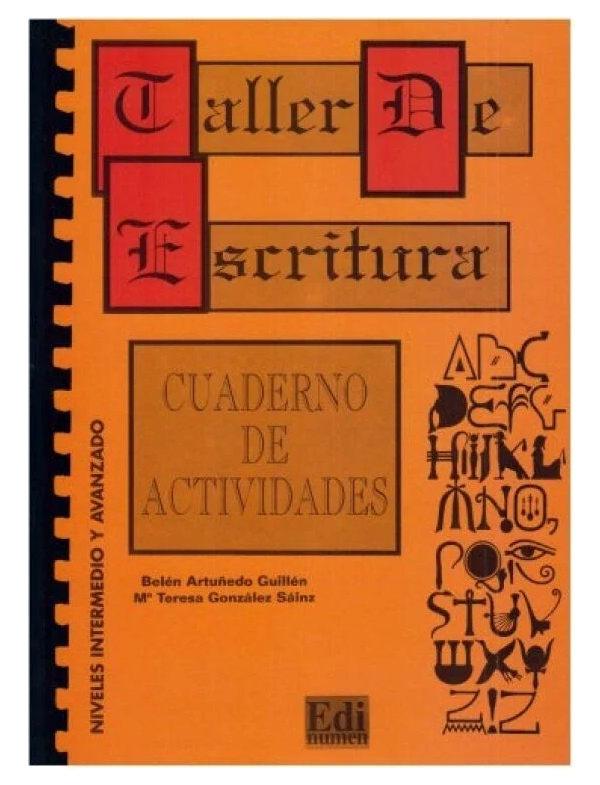 

Taller de escritura Cuaderno de actividades