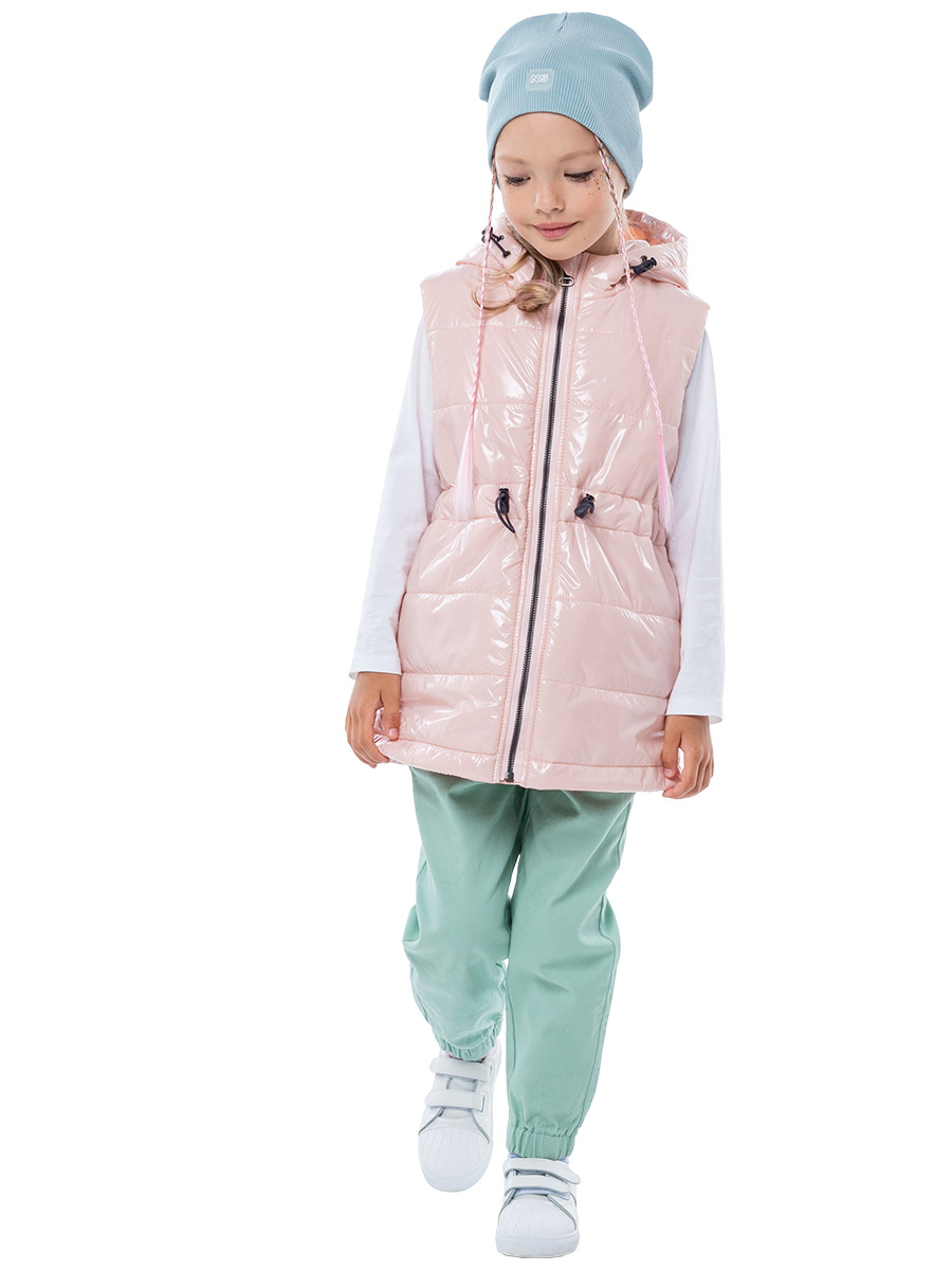 

Жилет детский NIKASTYLE 9м4623, розовый, 110, 9м4623