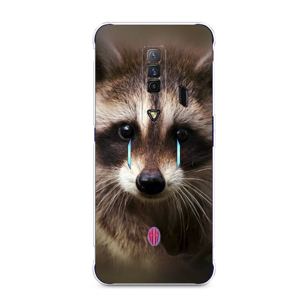 

Чехол Awog на ZTE Nubia Red Magic 7 / ЗТЕ Нубиа Ред Мэджик 7 "Енот", Разноцветный, 135950-1