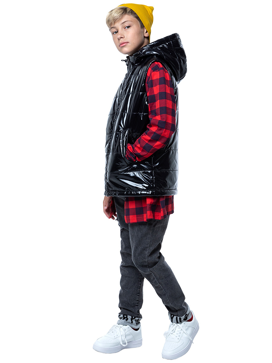

Жилет детский NIKASTYLE 9м4523, черный, 158, 9м4523