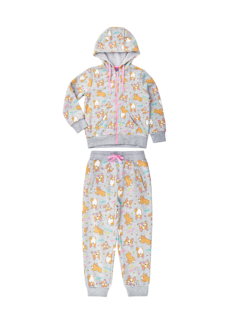 

Костюм спортивный Max&Jessi AW23C41103716, серый, 92, AW23C41103716