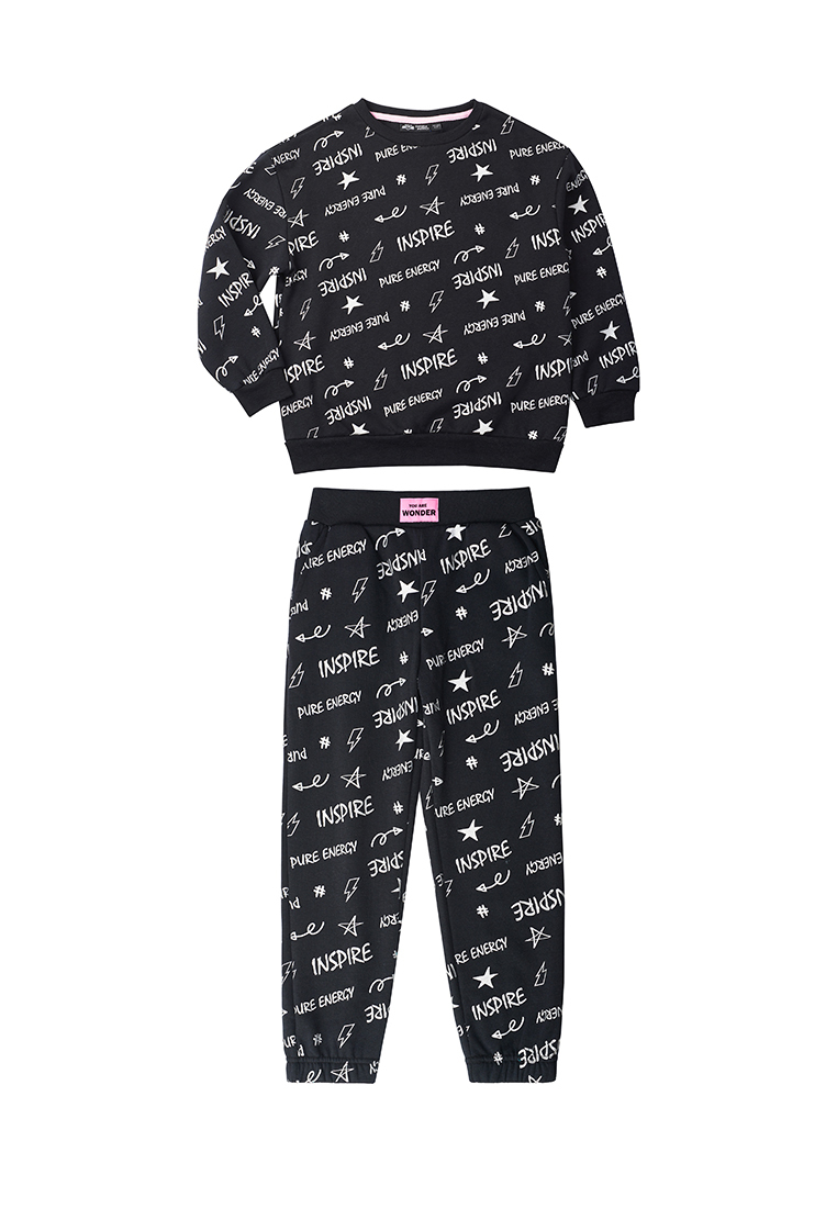 

Костюм спортивный Daniele Patrici AW23C72203725, черный, 122, AW23C72203725