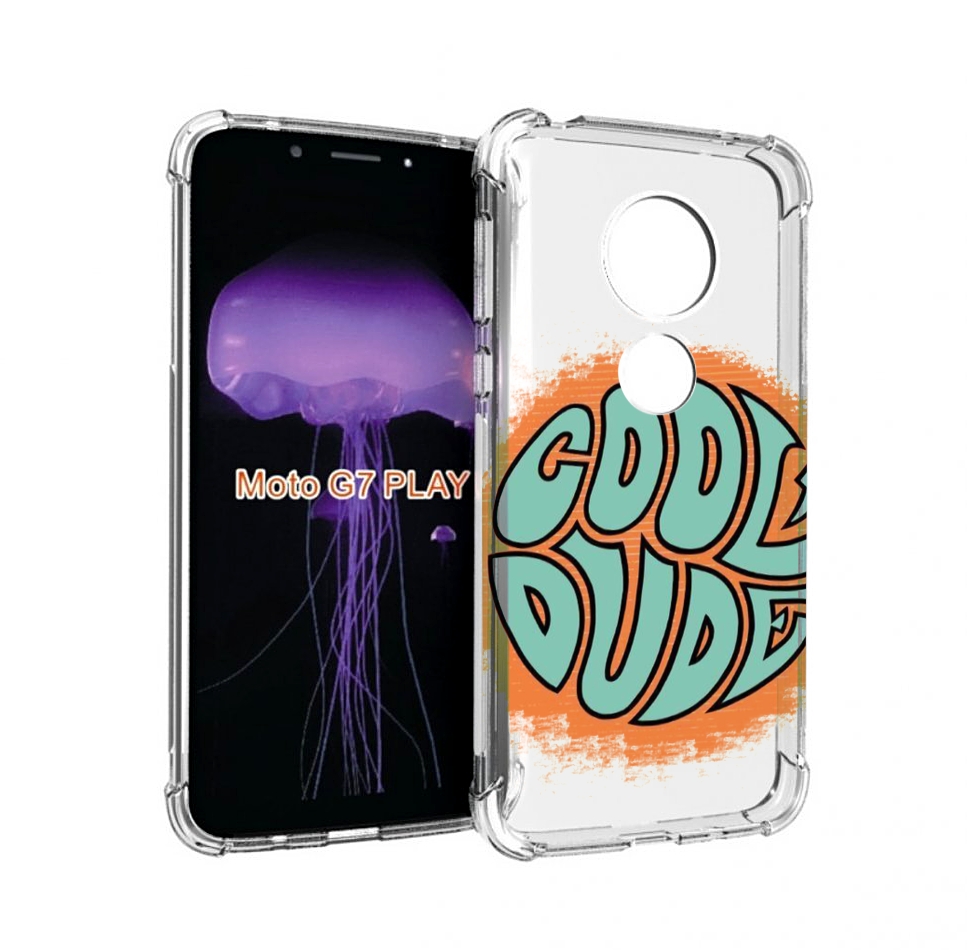 

Чехол MyPads хороший приятель для Motorola Moto G7 Play, Прозрачный, Tocco