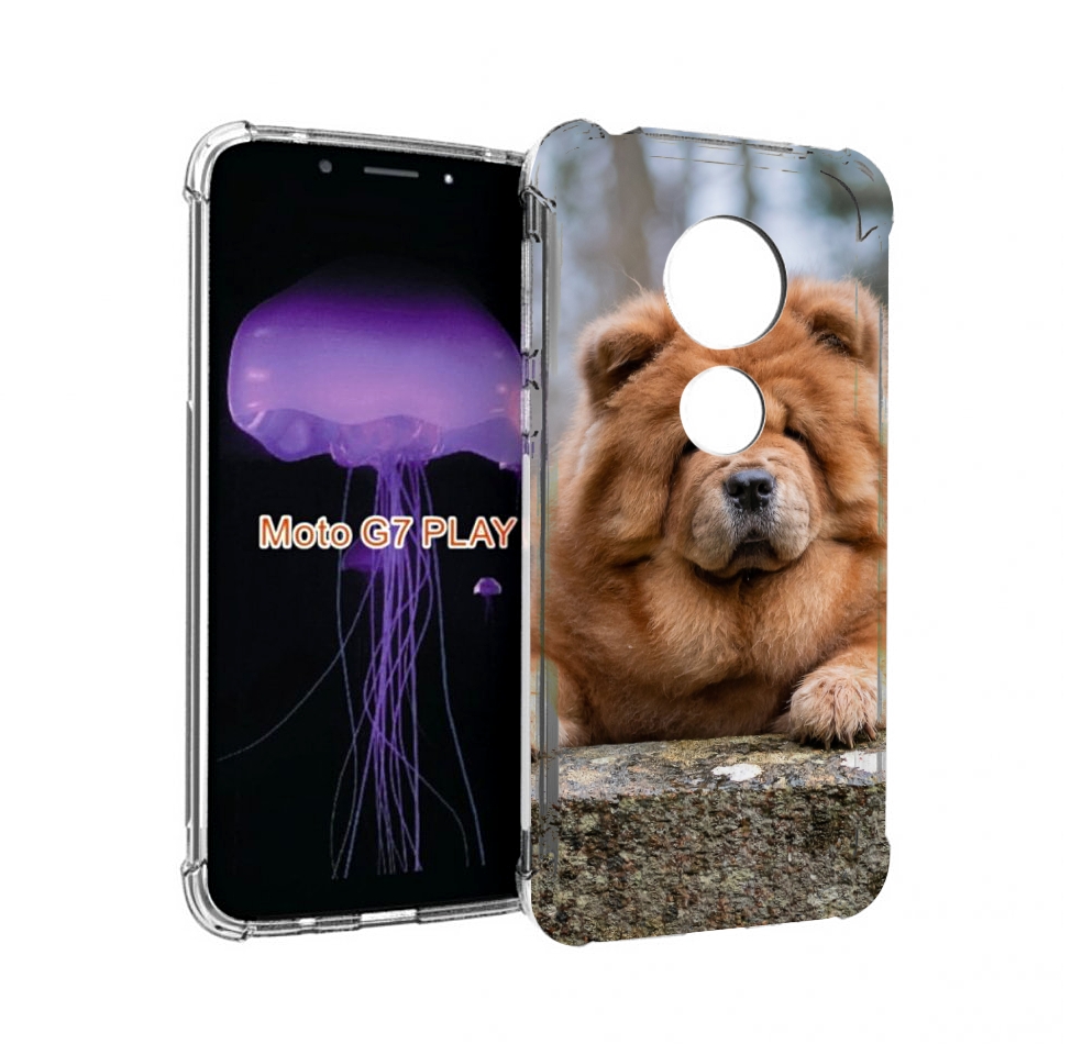 

Чехол MyPads чау чау для Motorola Moto G7 Play, Прозрачный, Tocco