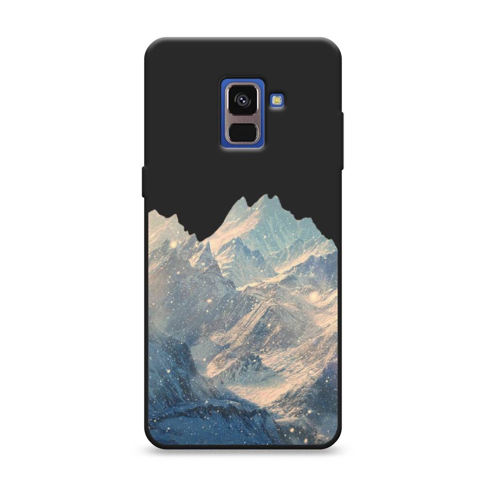 

Чехол Awog на Samsung Galaxy A8 2018 "Горы арт 2", Разноцветный, 25452-1