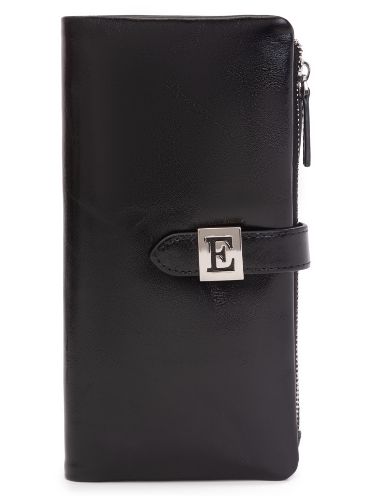 

Кошелёк женский ELEGANZZA 01-00038195, черный, 01-00038195