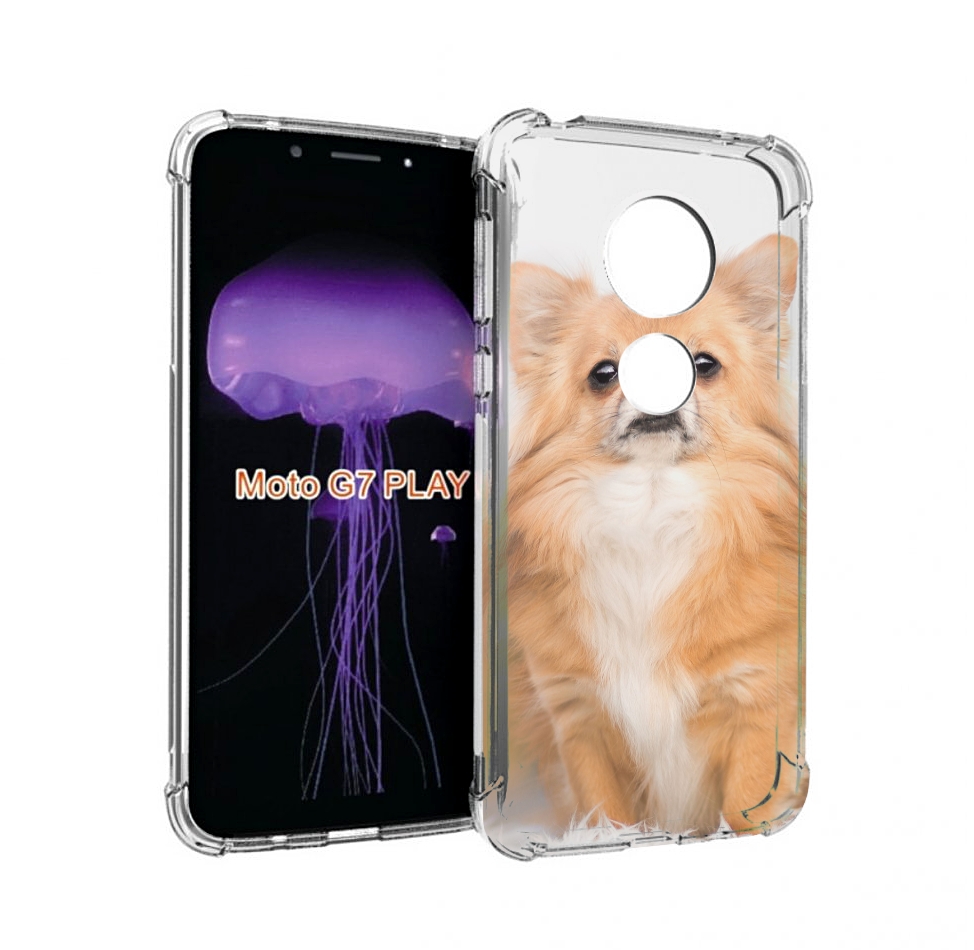 

Чехол MyPads чихуа хуа для Motorola Moto G7 Play, Прозрачный, Tocco