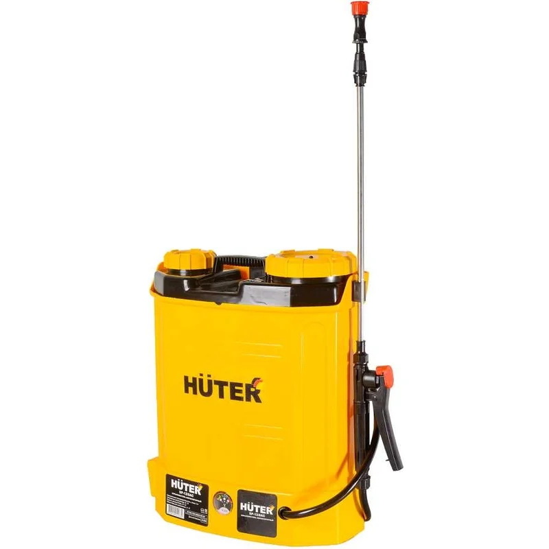 

Опрыскиватель Huter SP-12/8AC, аккумуляторный, ранцевый, 12л, желтый/черный 70/13/39, Опрыскиватель Huter SP-12/8AC, аккумуляторный, ранцевый, 12л, желтый/черный [70/13/39]