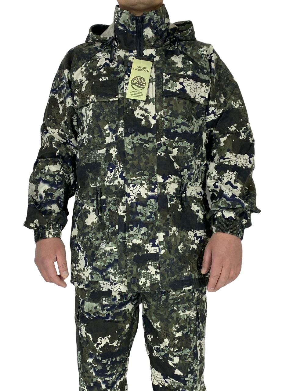

Костюм для рыбалки и охоты мужской СУРА ТАЙГА , цвет 402, размер 44-/165-175см, Хаки, ТАЙГА