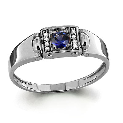 

Кольцо из белого золота с бриллиантом Aquamarine Aquamarine 960660А_585_бз р, 960660А_585_бз