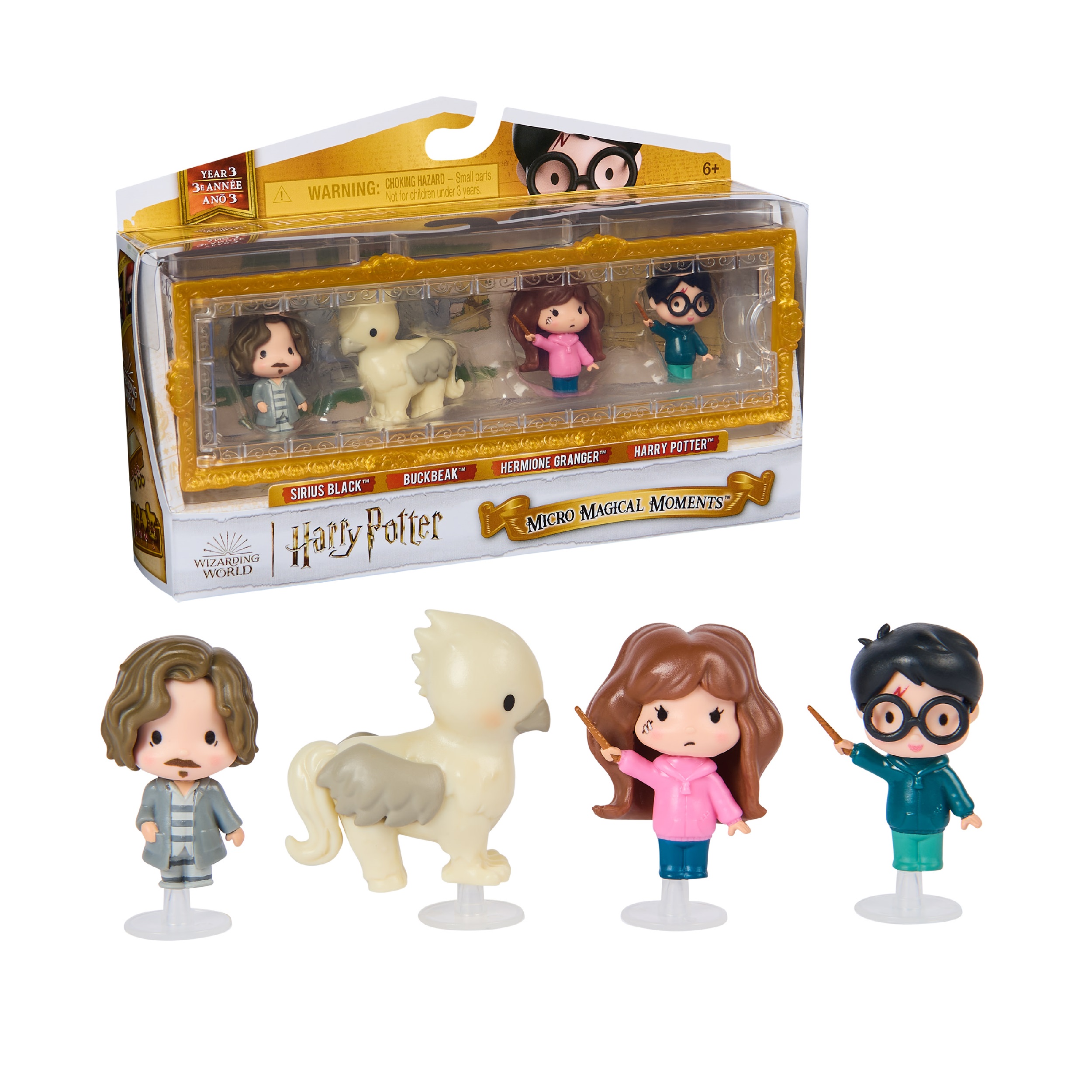 

Набор фигурок Росмэн 4 штуки Узник Азкабана Harry Potter, маленькие куколки