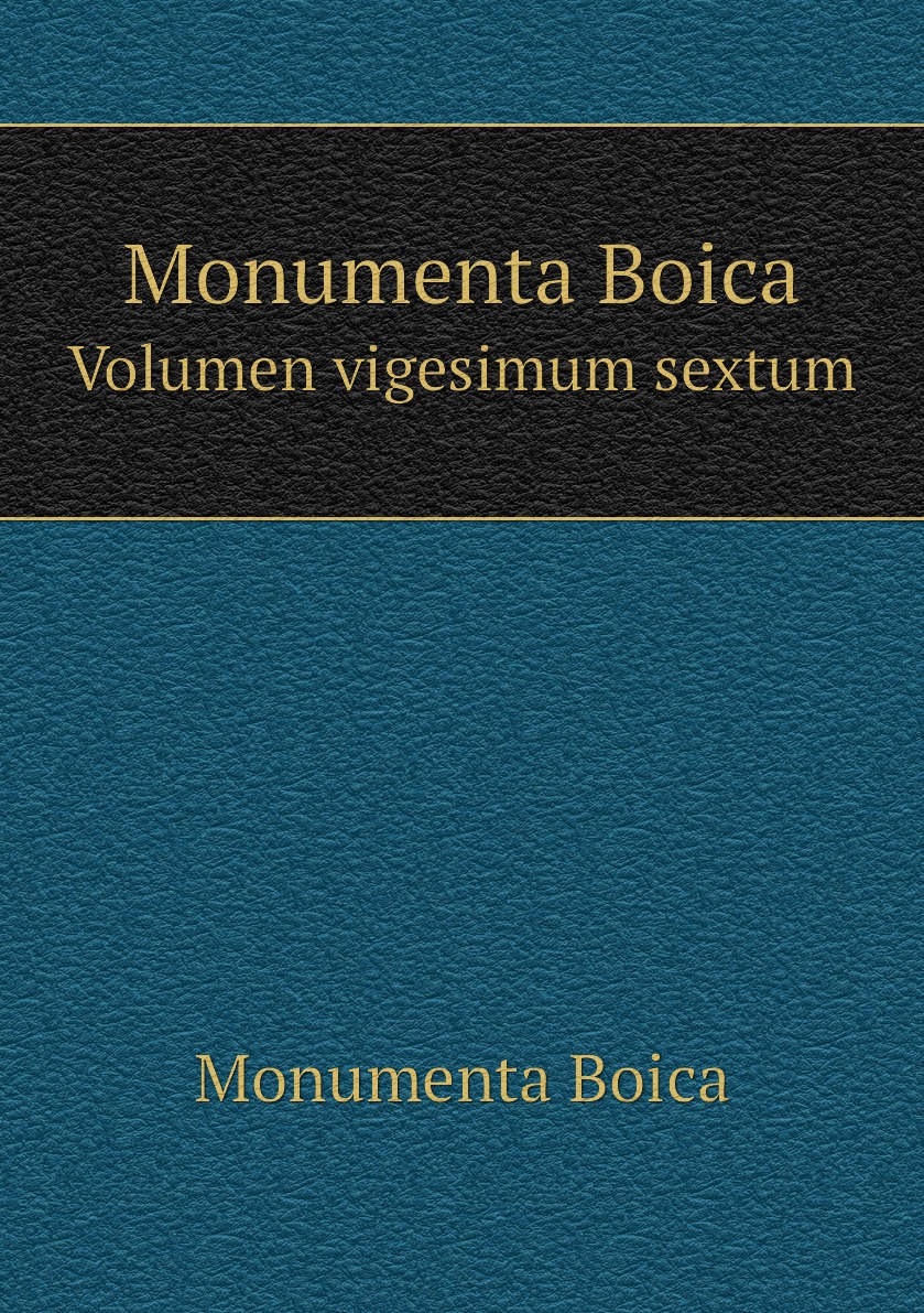 

Monumenta Boica