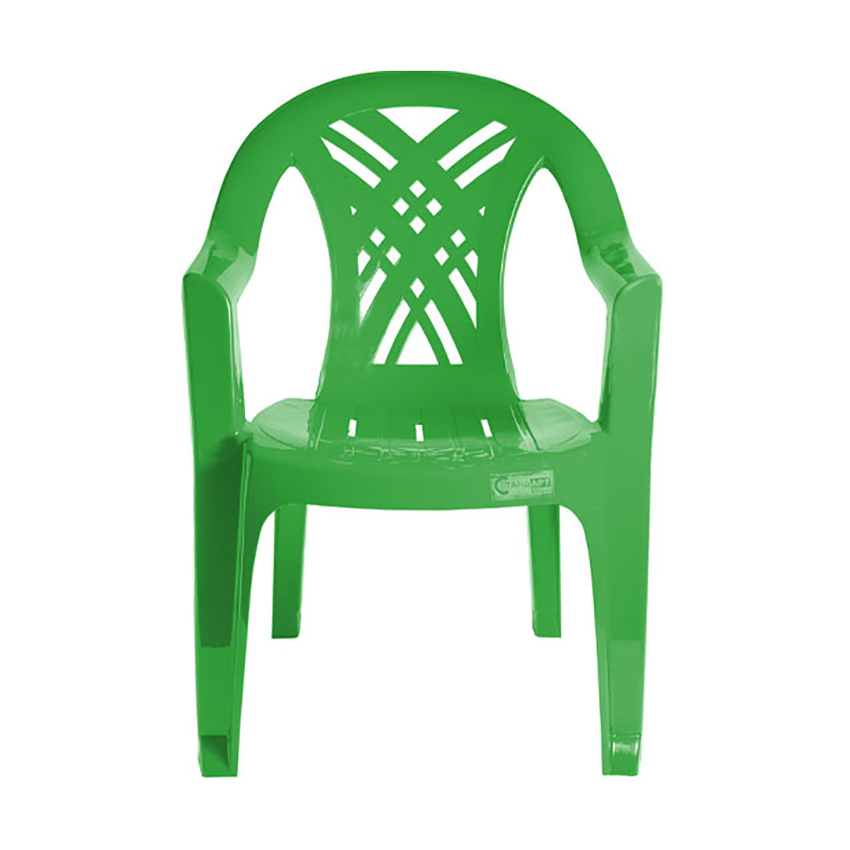 Садовое кресло Стандарт пластик Престиж-2 217486 60х66х84см зеленый