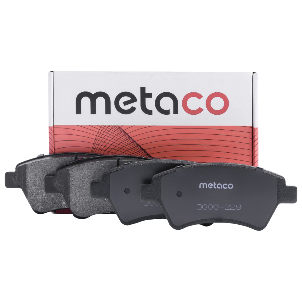 

Колодки пер.к-кт Renault Megane II , Renault Scenic II METACO 3000228