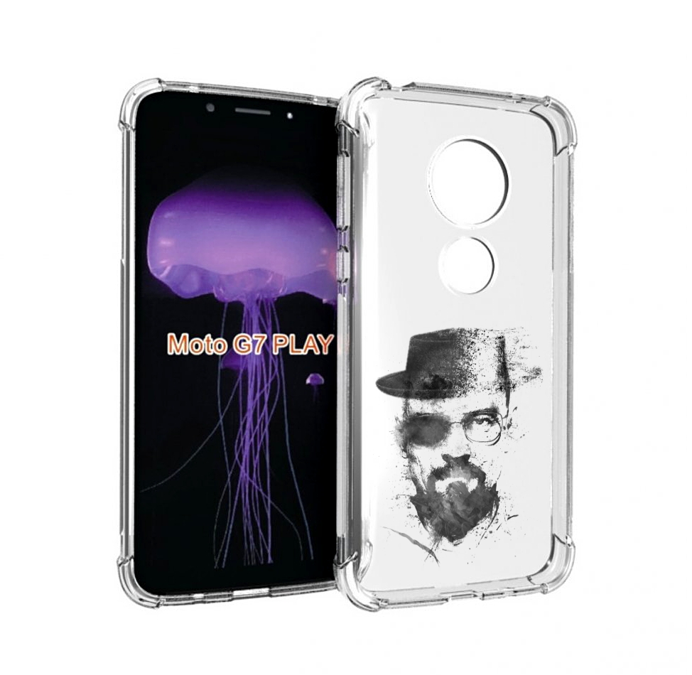 

Чехол MyPads загадочный человек для Motorola Moto G7 Play, Прозрачный, Tocco