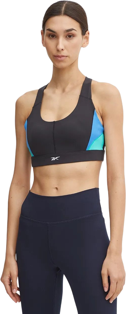 

Топ женский Reebok Lux Racer Bra - Cb черный XL, Lux Racer Bra - Cb