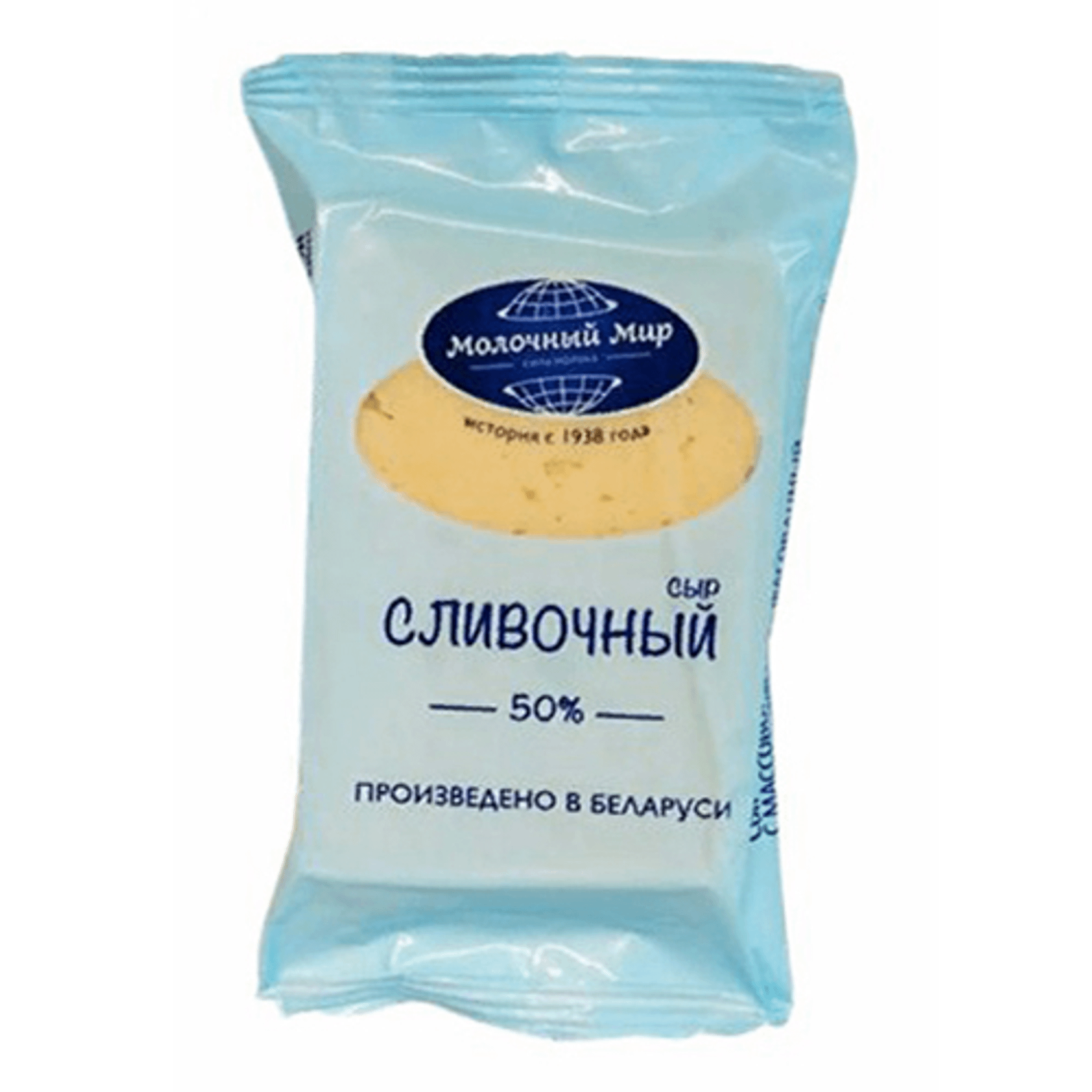 

Сыр полутвердый Млеко Сливочный 50% БЗМЖ
