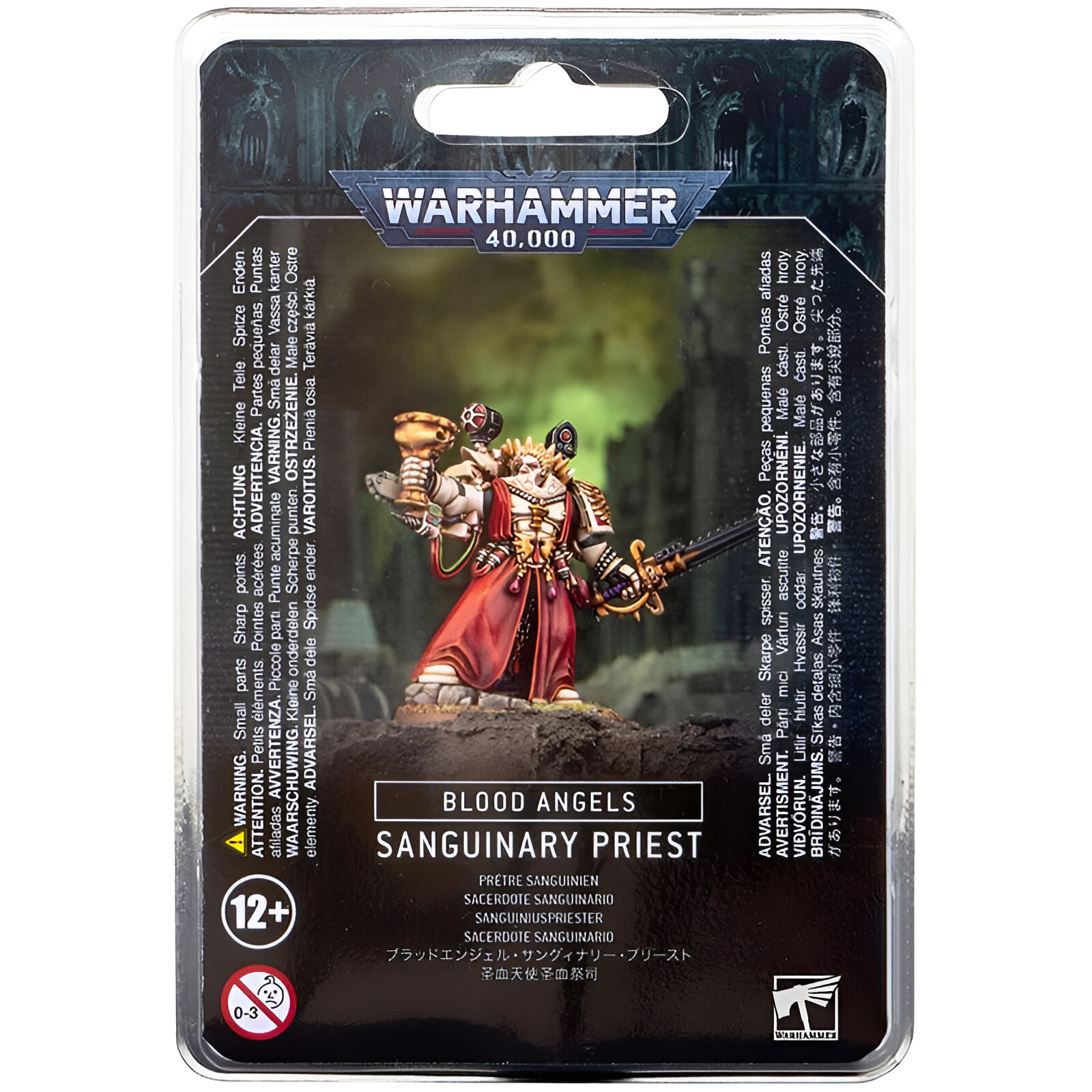 Миниатюры для игры Games Workshop Warhammer 40000 Blood Angels - Sanguinary Priest 41-14