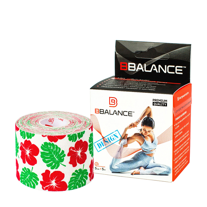 

Кинезиотейп BBTape #17 белый 50 см, #17