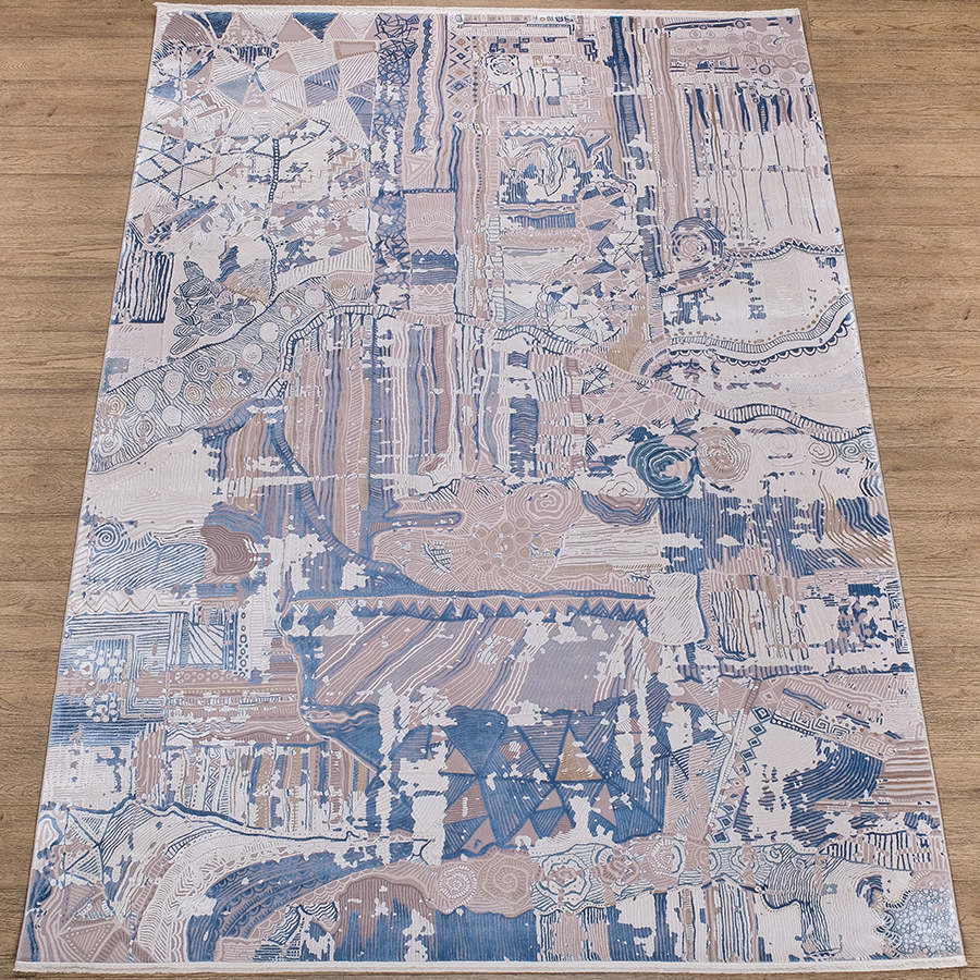 

Ковёр Kitroom Elexus Olimpos 80x150 прямоугольный бежевый AS665