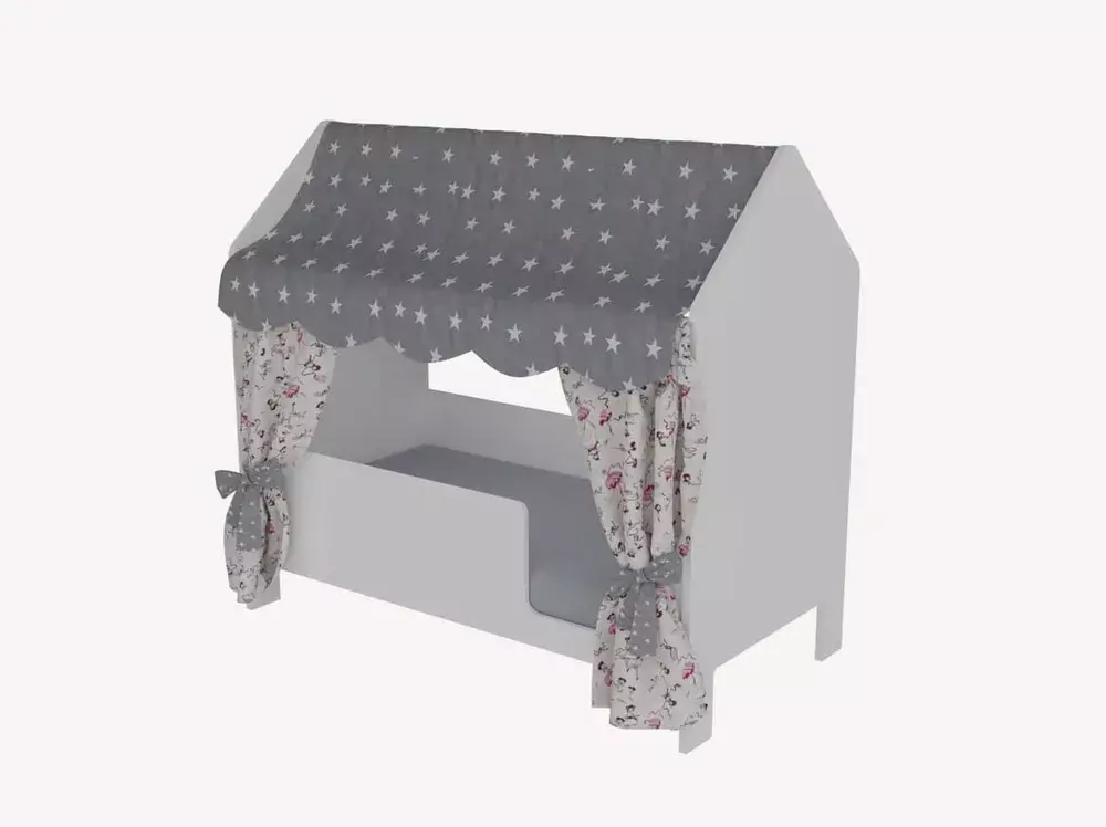 Кровать детская 85х163.5х155 см, БазисВуд 