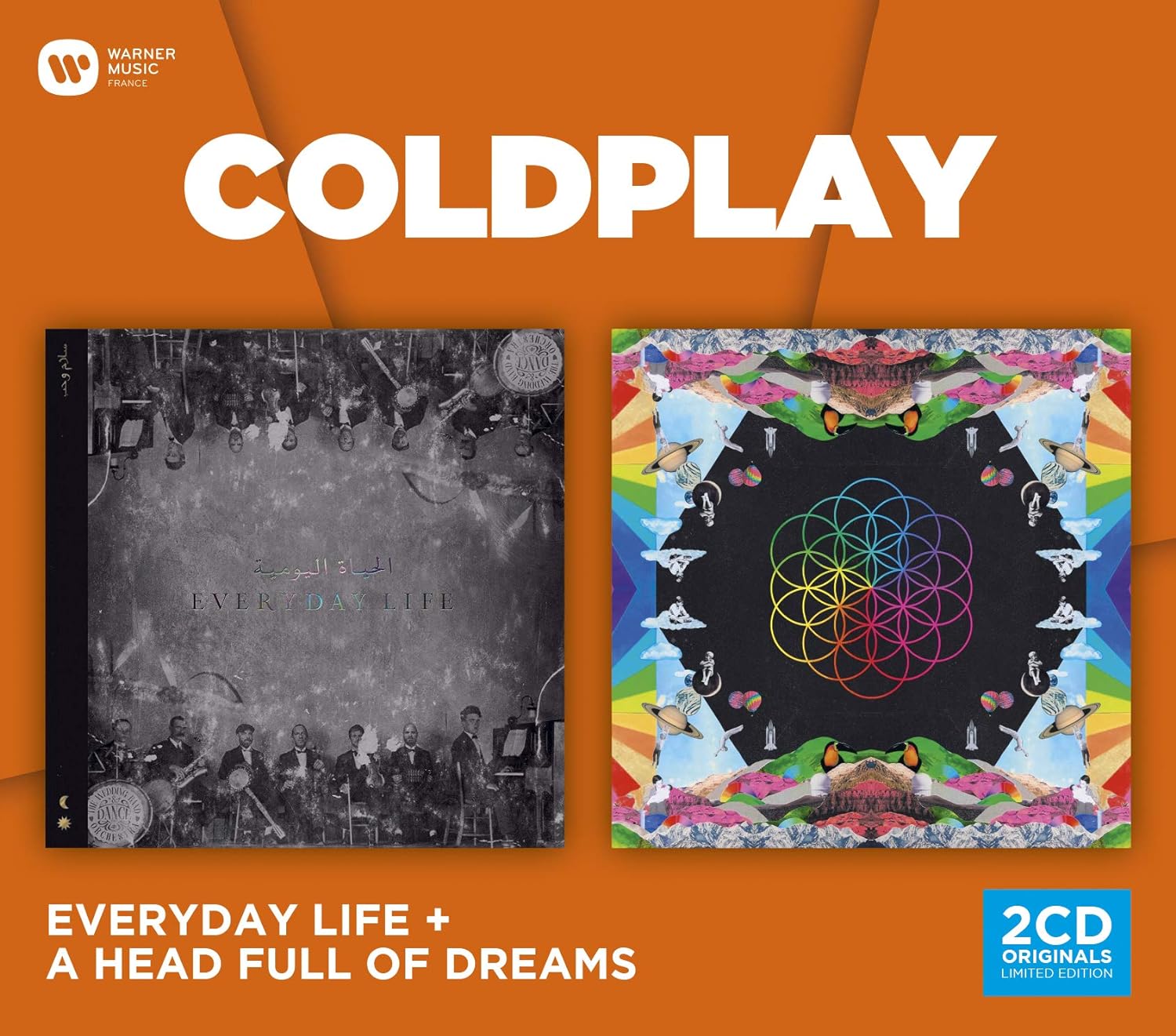 

Coldplay Everyday Life / A Head Full Of Dreams (2CD)
