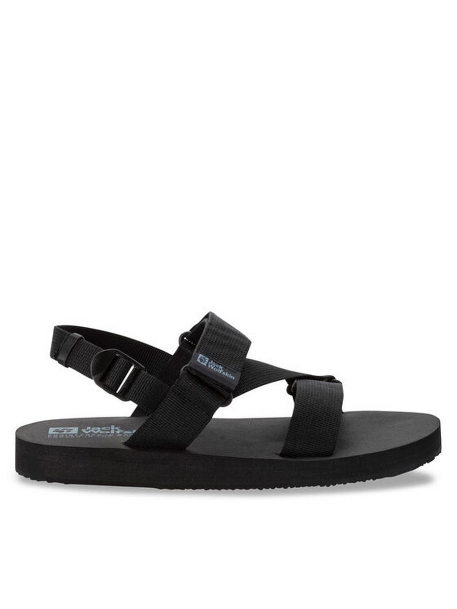 Сандалии мужские Jack Wolfskin Urban Entdeckung Belt Sandal 4056711 черные 41 EU