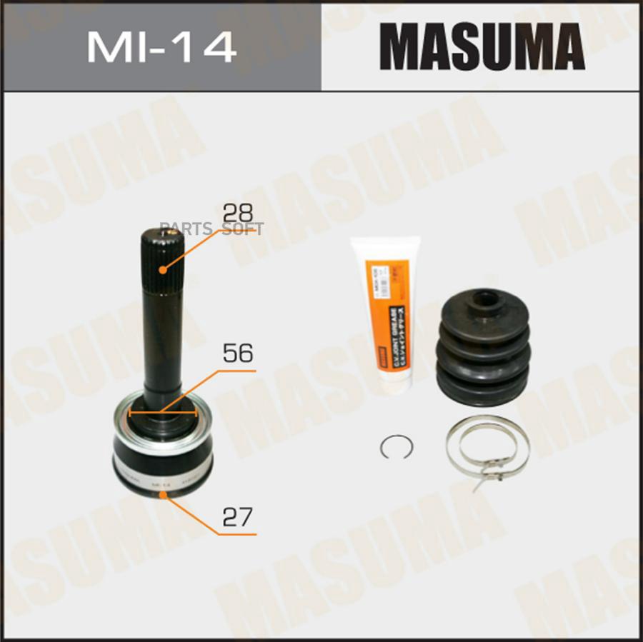 

MASUMA MI14 ШРУС Mitsubishi Pajero 90-99 наружный 27 x 56 x 28 MASUMA
