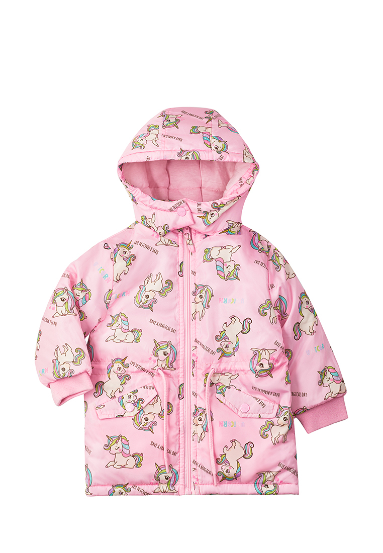 Куртка детская Kari Baby AW23B002, розовый, 86