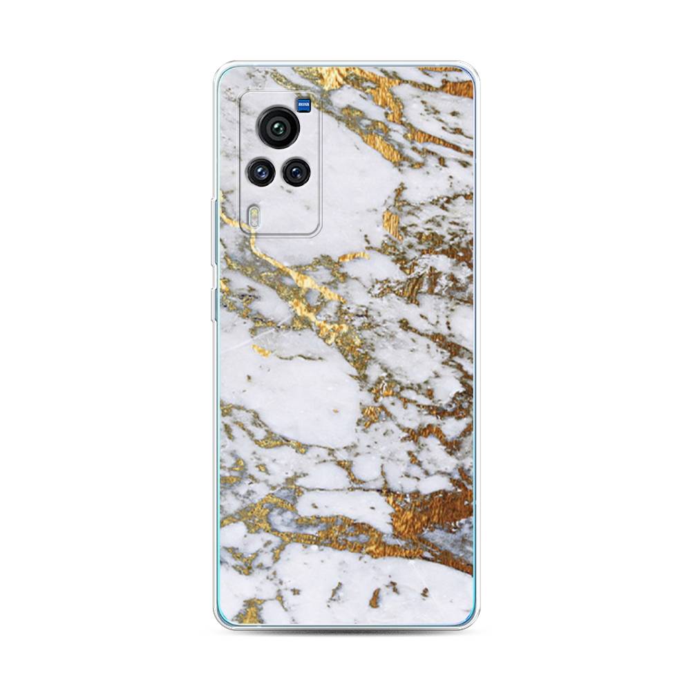 

Чехол Awog на Vivo X60 Pro "Белый мрамор", 263850-3