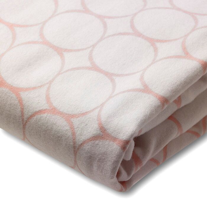 фото Простынь детская swaddledesigns fitted crib sheet pstl. pink mod 70x132