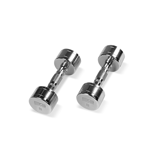 

BRONZE GYM BG-PA-DB-C05 Гантель хромированная 5 кг