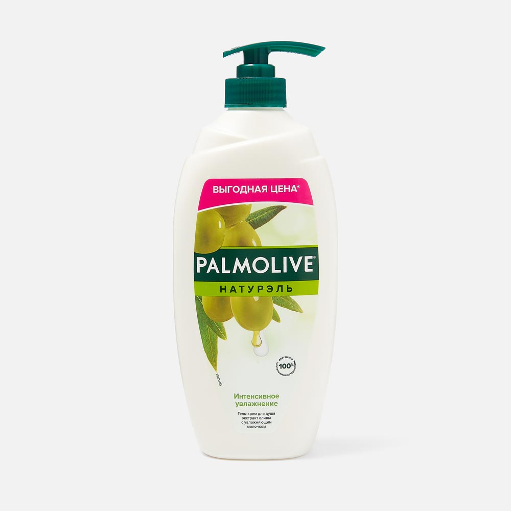 Гель для душа Palmolive Интенсивное увлажнение олива и увлажняющее молочко 750 мл